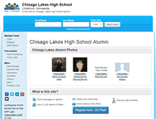 Tablet Screenshot of chisagolakeshighschool.org
